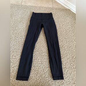 Lululemon size four black leggings